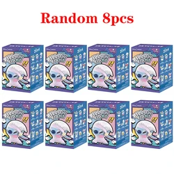 Stitch Nighttime Bath Relaxation Kawaii Action Figure Room Decor Surprise Gift (Random 8pcs)