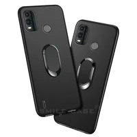Phone Funda for Nokia G11 Plus Case 6.52 Inch Blue Red Black Finger Ring Soft Silicon Coque for Nokia G11 Plus Cover 1