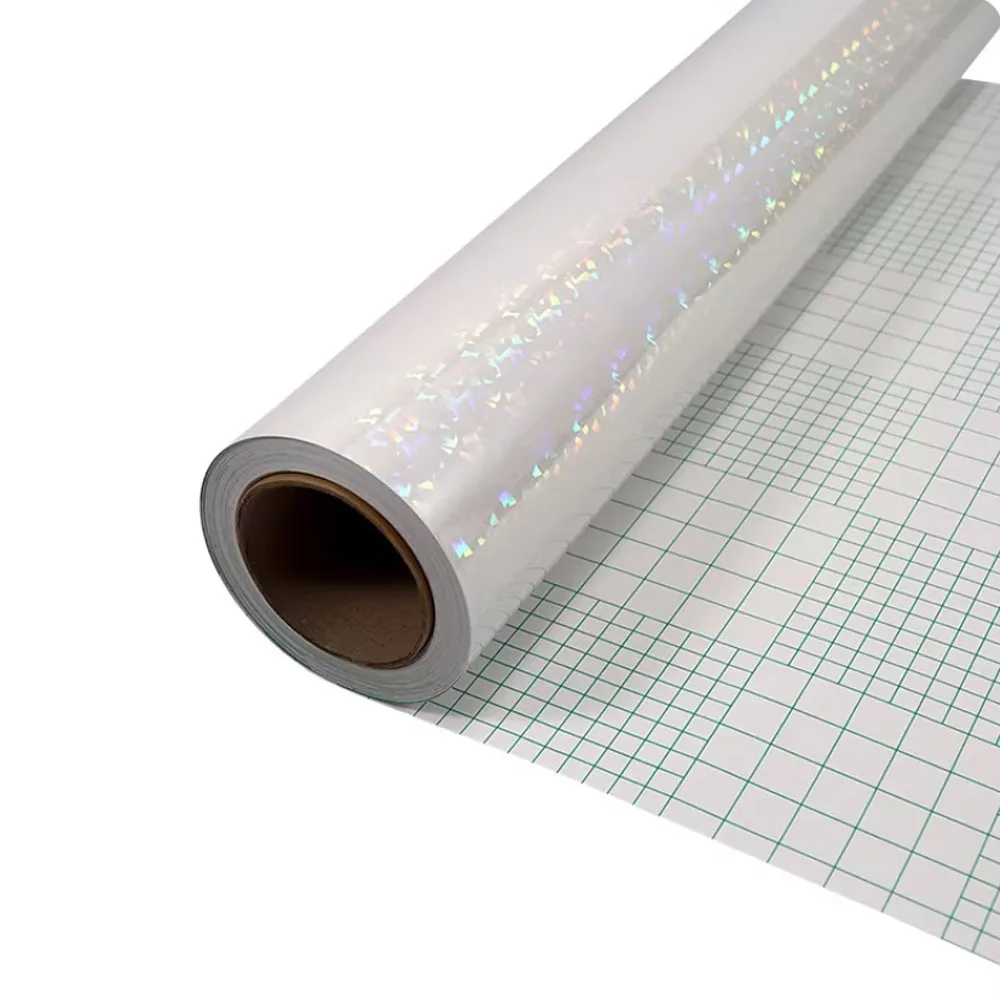 0.635X30m 콜드 라미네이션 필름 레이저 콜드 라미네이션 필름 사진 앨범 플레인 글래스 샤터드 홀로그램 필름