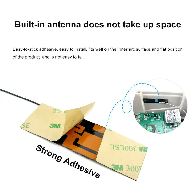 5pcs 915MHz FPC Antenna Internal Omnidirectional High Gain 3dbi Flexible Nb-iot Module Antenna IPX1 U.fl Mhf4 Interface