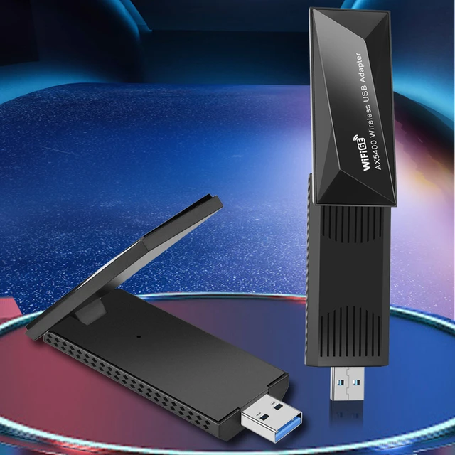 WiFi 6E USB WiFi Dongle USB 3.0 Tri-Band 2.4G 5G 6G WiFi Dongle.