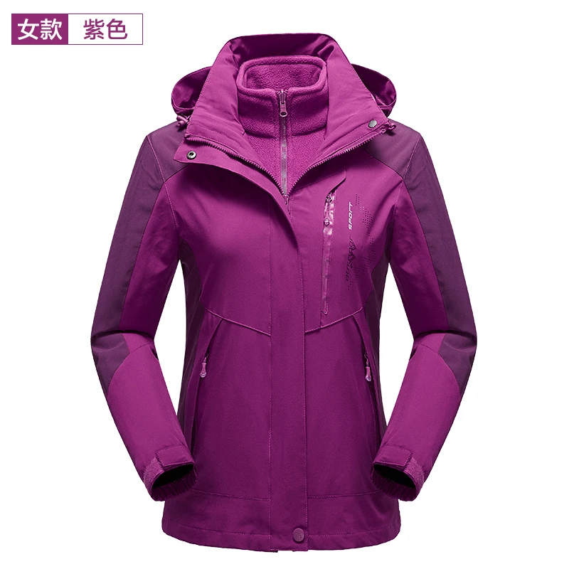 Thermal winter ski suit windproof waterproof fleece jacket for women snowboard overalls