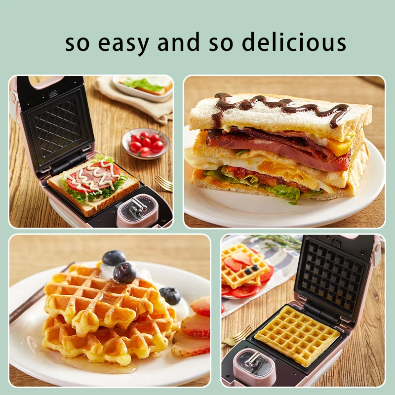 Mini Breakfast Sandwich Maker 220 V DIY Baking Portable Easy Clean