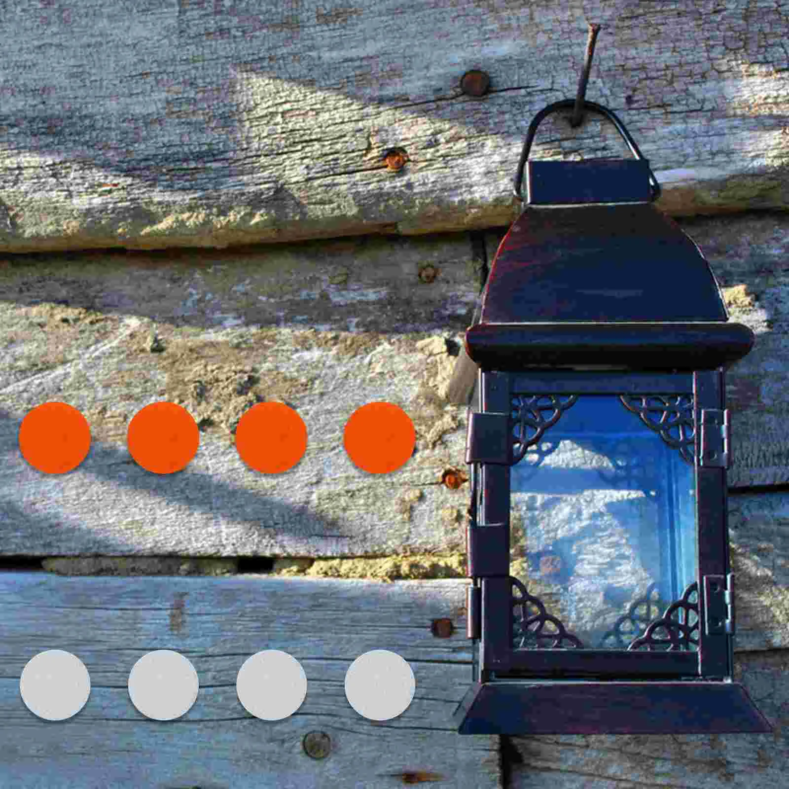 

2 Boxes Reflective Warning Button The Trail Markers Press Nail Camping Gear and Accessories Metal Marking Tack Guidance