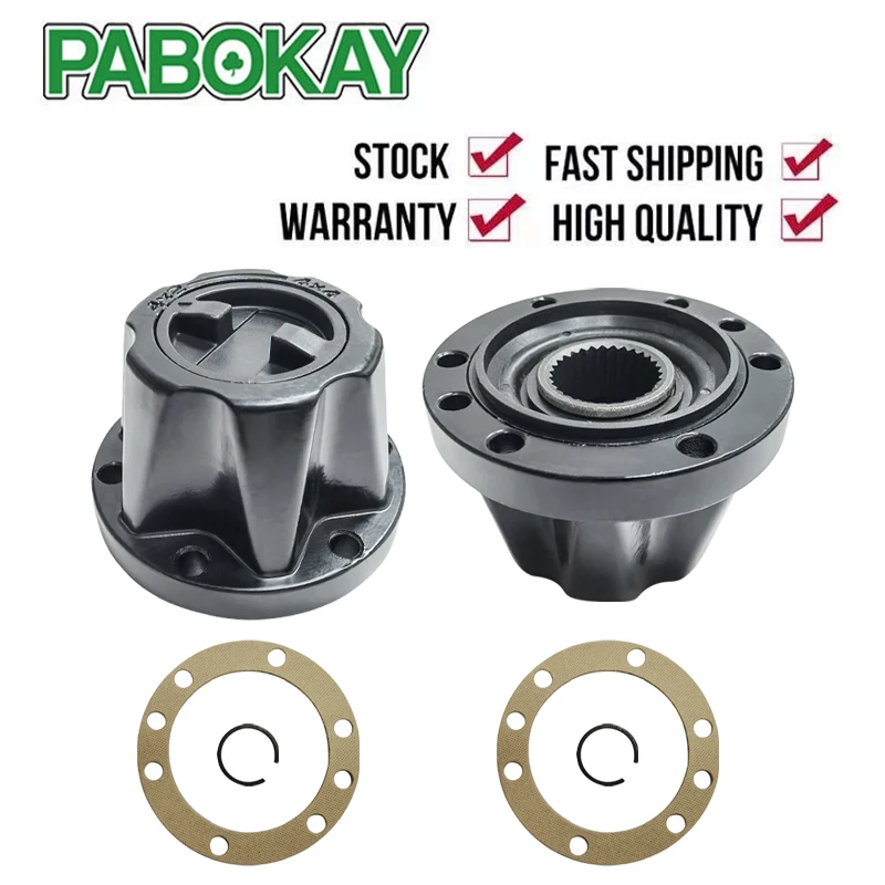 

2 Pieces x FOR TOYOTA LandCruiser 76-87 Hi Lux Pick Up Bandeirantes 83-01 HZJ80 FREE WHEEL BEARING LOCKING HUB B057 AVM521