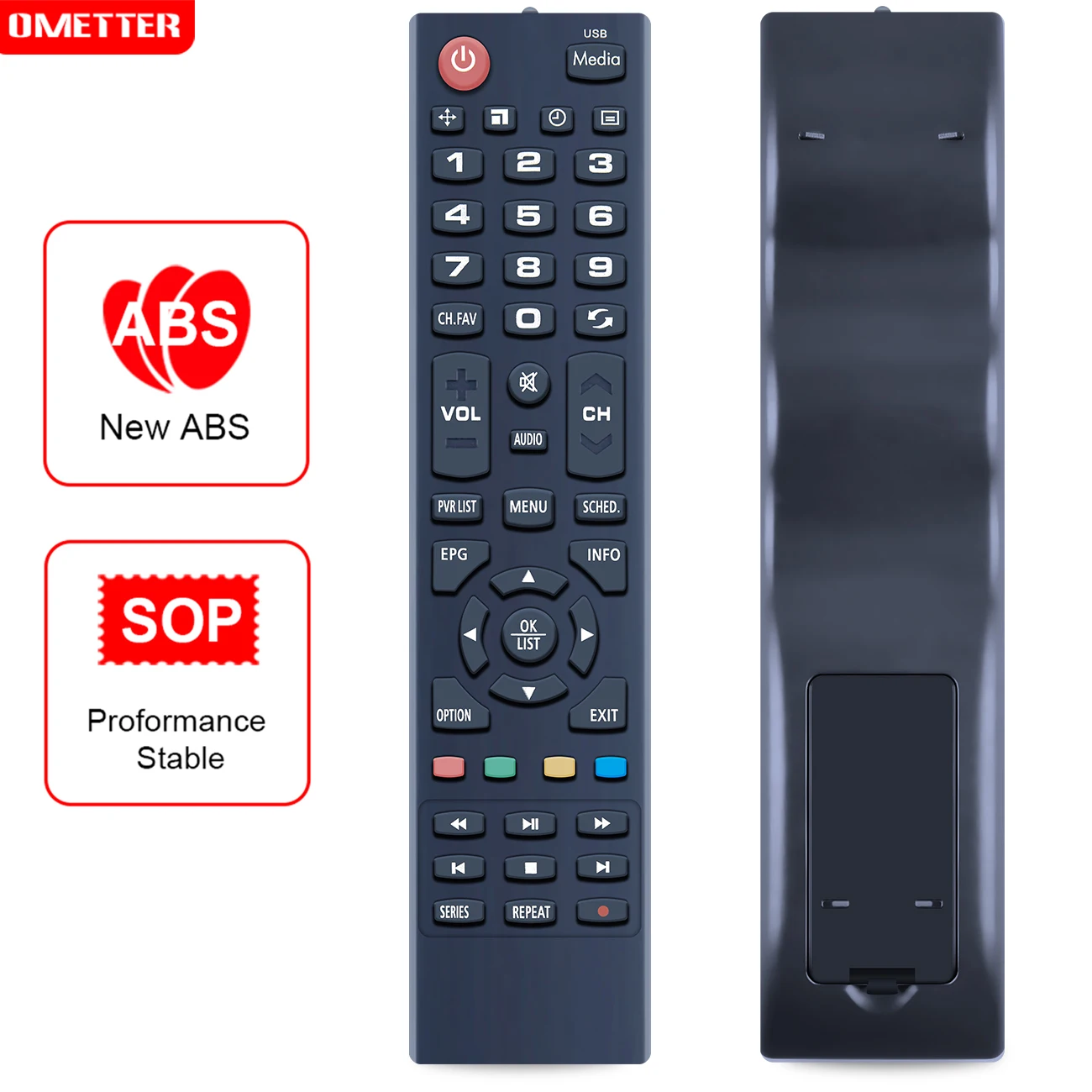 Telecomando Trc5000 Per Teac Hd860 Hdr2250T Trc-5000 Full Hd Hdtv Digital Set Top Box Ricevitore Terrestre