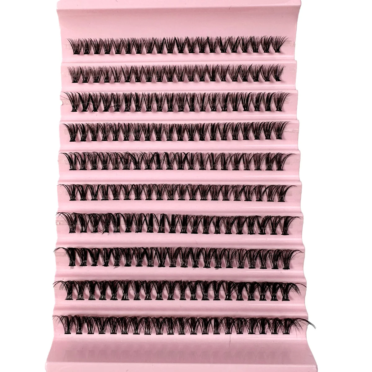 0.07mm DIY 5D Fluffy Lash Clusters 60D 80D 100D Thick Eyelash Clusters D Curl Wispy Individual Lashes 10-16mm Eyelash Extension