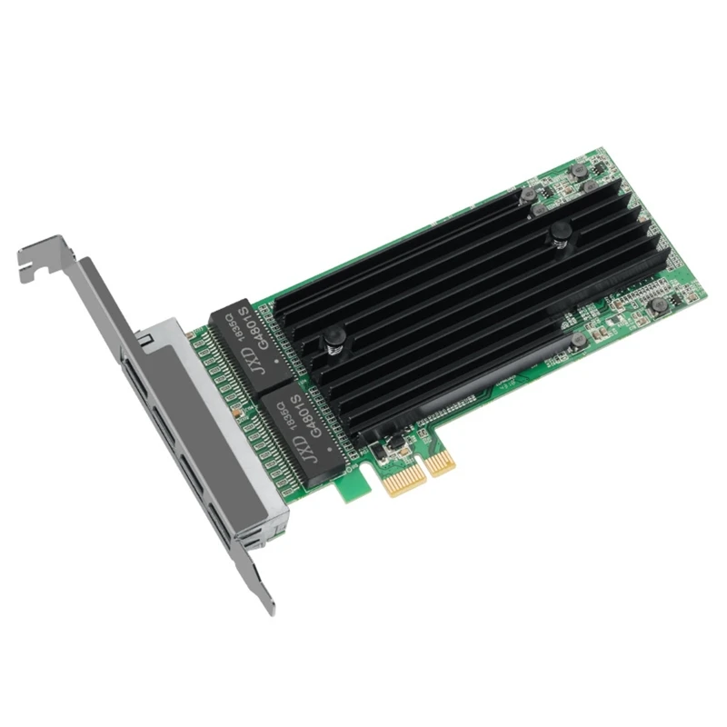 Porta para Intel 82575 Pcie Gigabit Placa de Rede Ieee802.3 Pci Express x1 1000mbps Desktop Rj45 Lan Ethernet Adaptador L41e 4 - Imagem 3