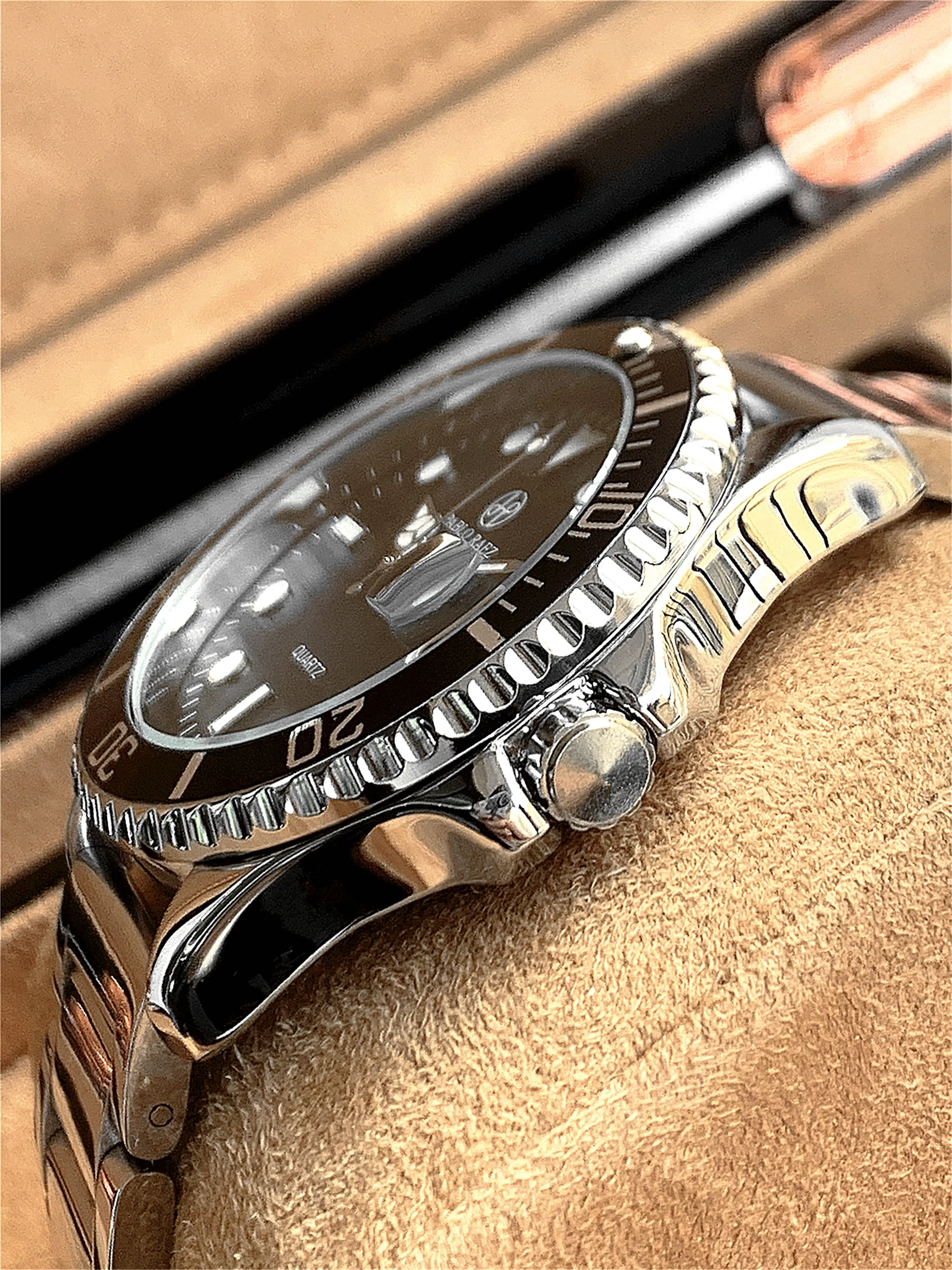 PABLO RAEZ Luxury Men Quartz Watch Waterproof Date Luminous Wristwatch Stainless Steel Men's Watches Male Clock Sports Reloj 6