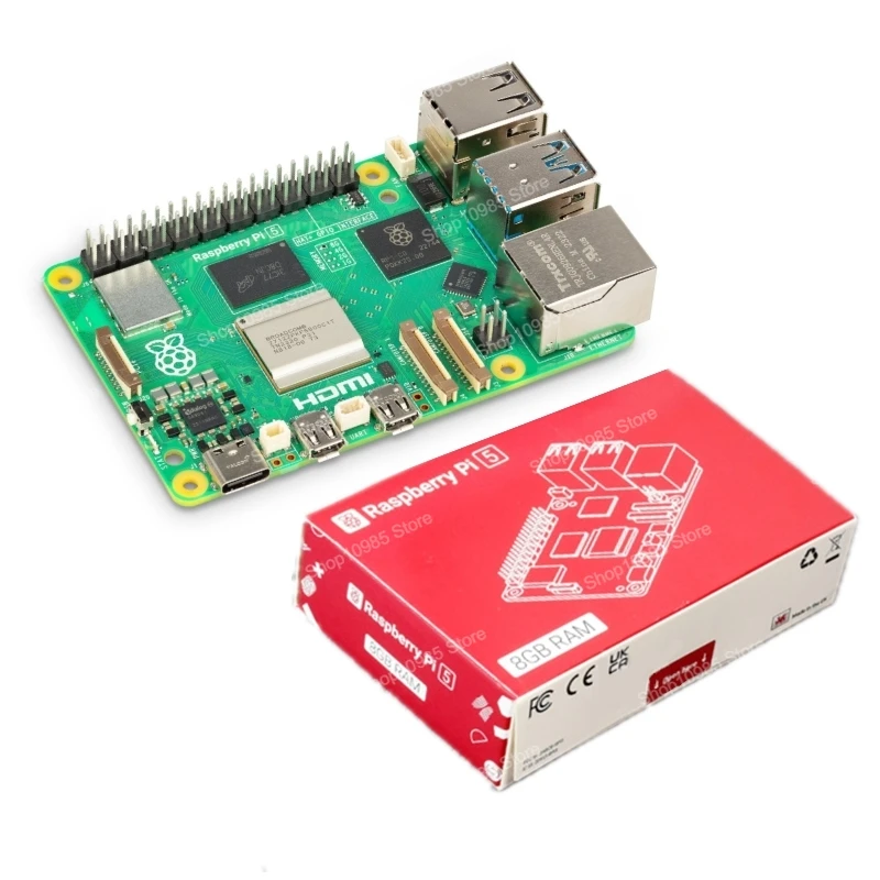 5th generation development board Raspberry Pi 5 4B 8GB main board Python programming AI computer kit image 2