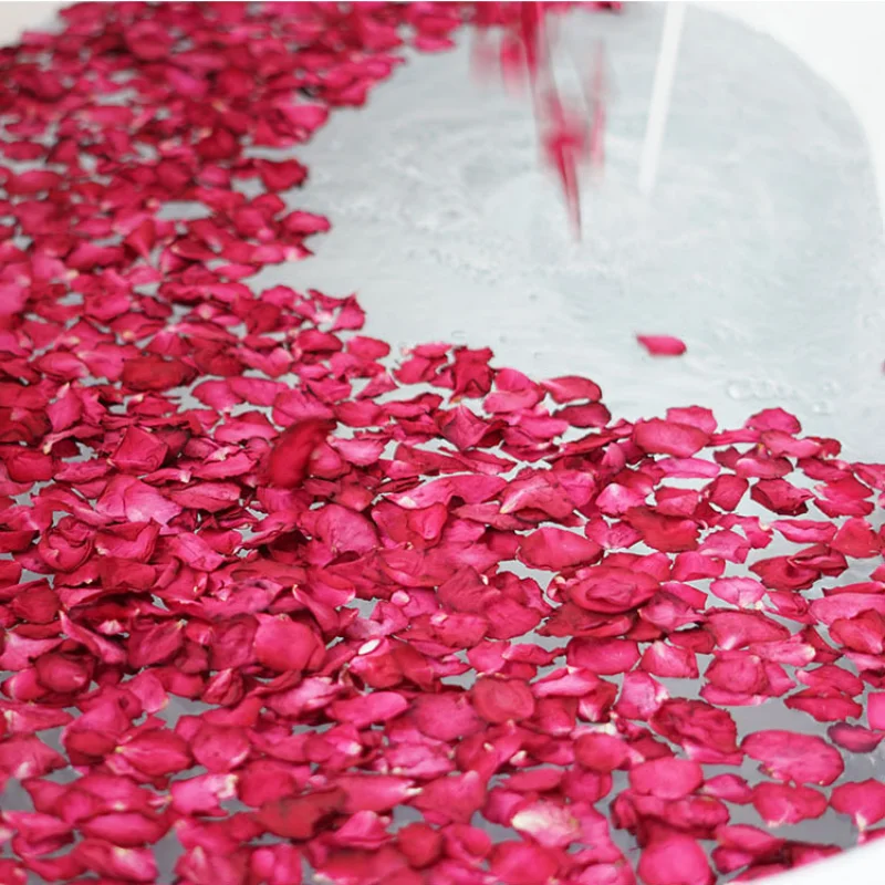 1 Pack Dried Rose Petals Natural Flower Bath Spa Whitening Shower Dry Rose  Flower Petal Bathing Relieve Fragrant Body Massager - AliExpress