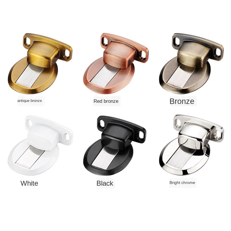 1pcs Alloy Door Stops Door Stopper Non punch Door