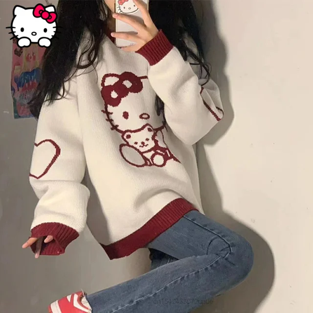  Hello Kitty Girls Long Sleeve Sweater and Legging