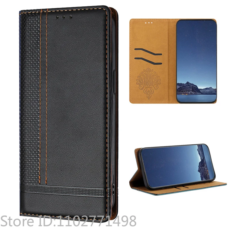 Luxury Wallet Flip Cover Phone Case - Magnetic Shockproof Leather