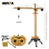 Huina 1585 12-channel Alloy Remote Control Tower Crane 2.4G Wireless Large Remote Control Engineering Vehicle Tower Crane Model 1