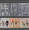 1pc Rose Tulip Lotus 3D Acrylic Mold  Lily of the Valley  Nail Art Decorations  Nails DIY Design Silicone  Nail Art  Nails  Mold 5