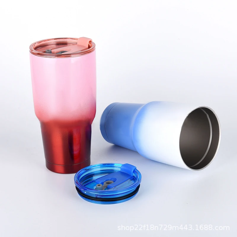 Tumbler Cup Cover Spill Proof Lid  Replacement Straw Water Bottle -  20/30oz Thermos - Aliexpress