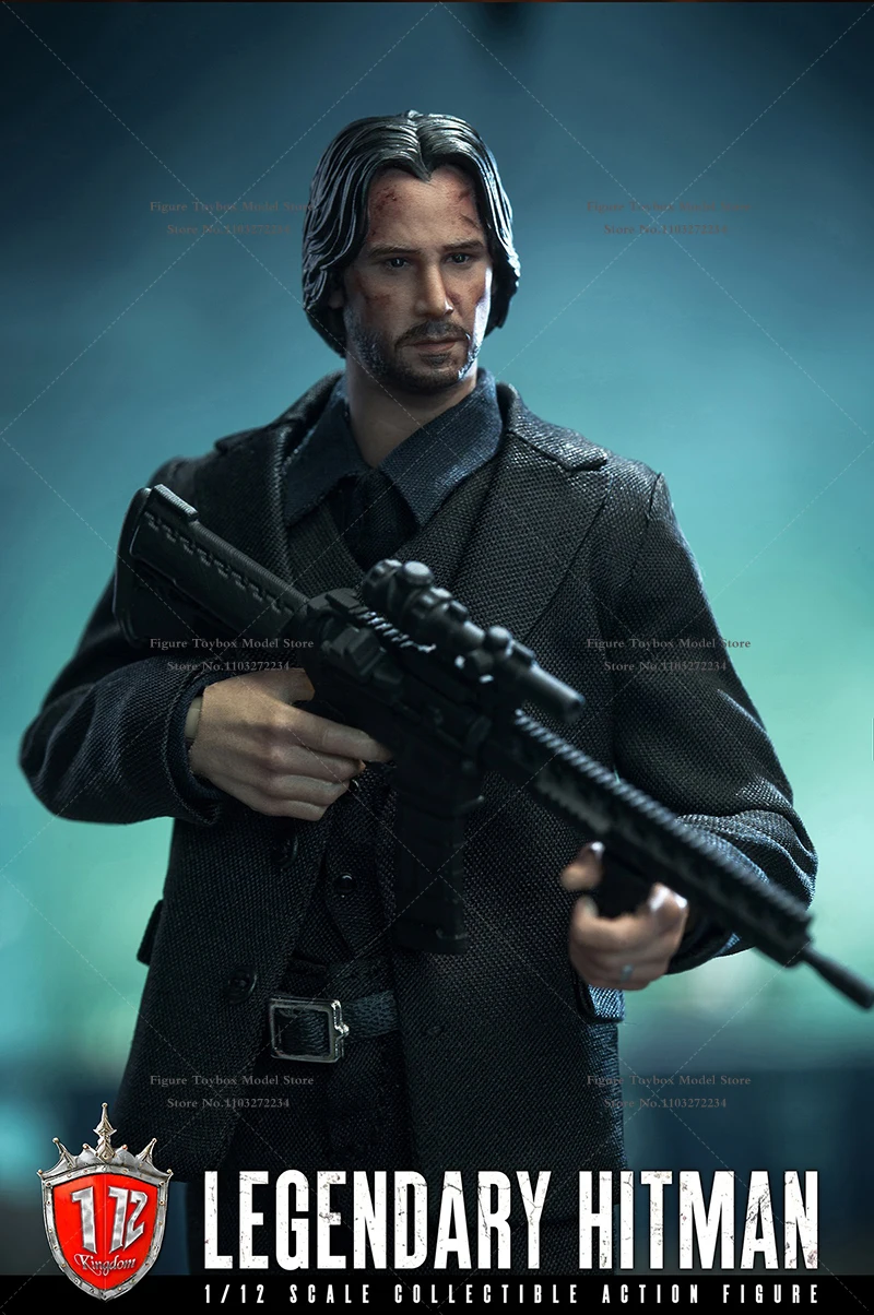 Kingdom KD-9001 John wick 1/12 ジョン ウィック Kingdom KD-9001 1/12 Scale John Wick Tough Guy Soldier Model