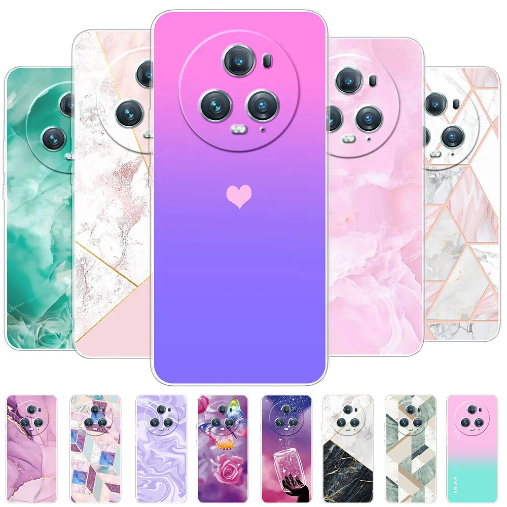 Per Huawei Honor Magic5 Pro Custodia Custodia In Silicone Morbido Trasparente Per Honor Magic5 Funda Per Magic5 Lite Custodia Per Telefono Paraurti Co