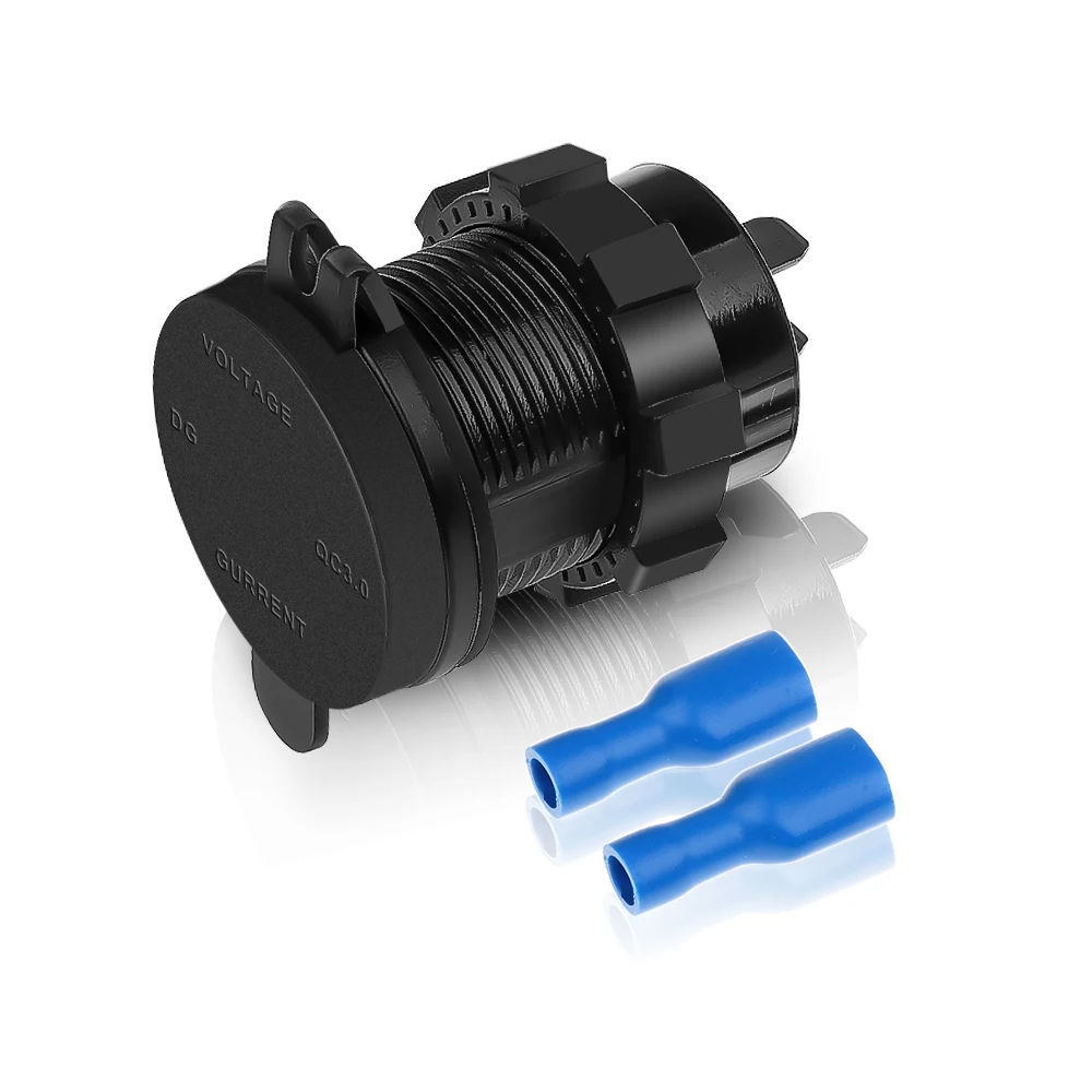 Car USB Charger with Voltmeter