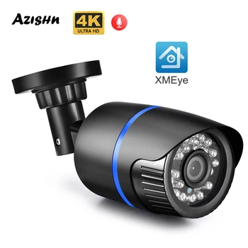 XMEye 야외 IP 카메라, POE 방수, 보안 감시, 불릿 CCTV 카메라, 모션 감지, 8MP 울트라 HD, 4K, 5MP, 4MP, H.265