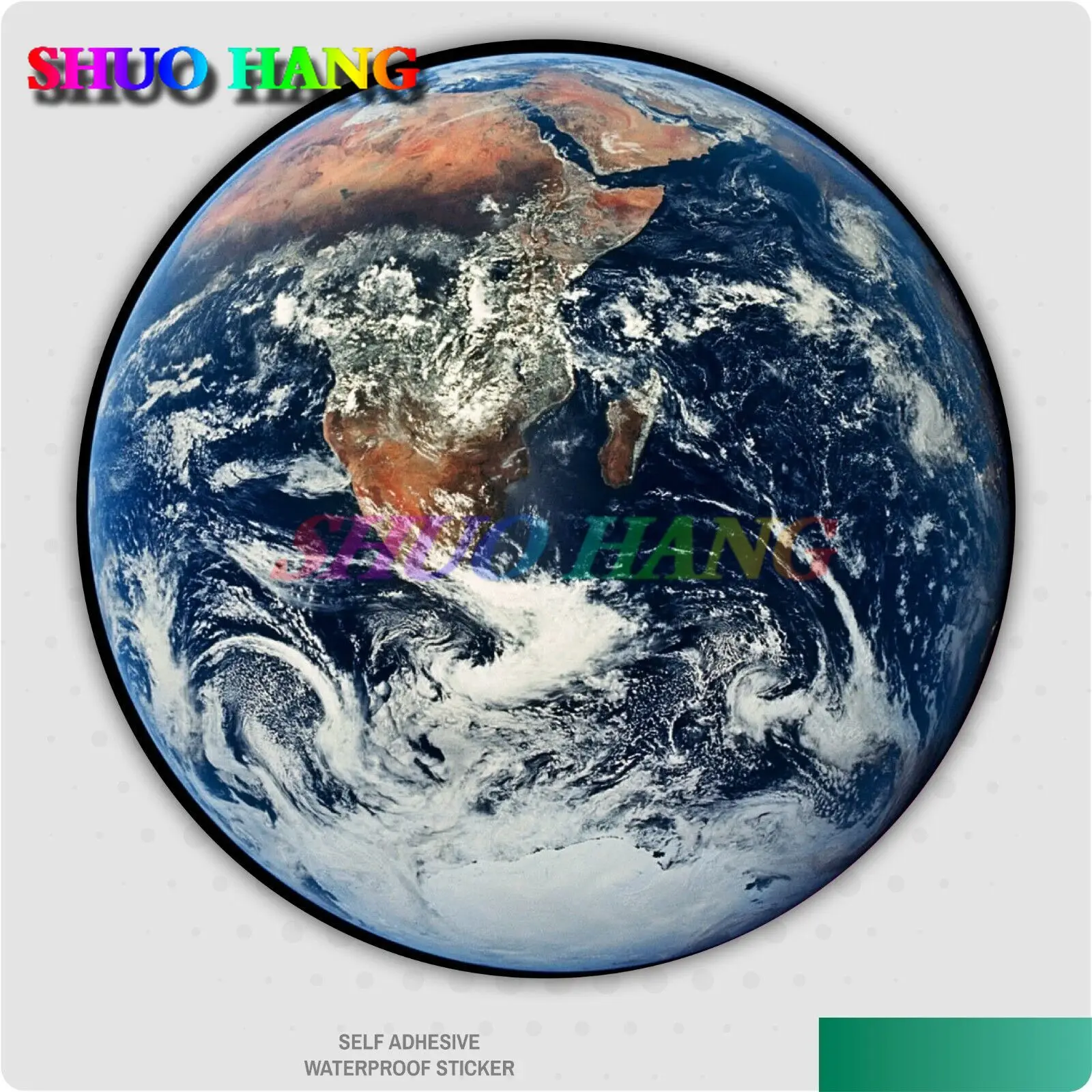 

Planet Earth Space Vinyl Sticker Car Van Truck Truck Bicycle Motorcycle Helmet Trunk Bumper PVC
