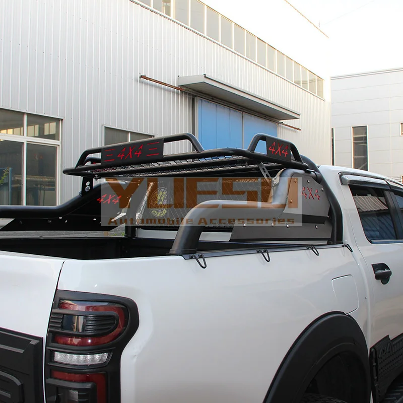 4x4 Ute Tub Rack Roll Bar Steel Car Roof Cargo Carrier Truck Bed Rack for Ford Ranger F150 Toyota Hilux