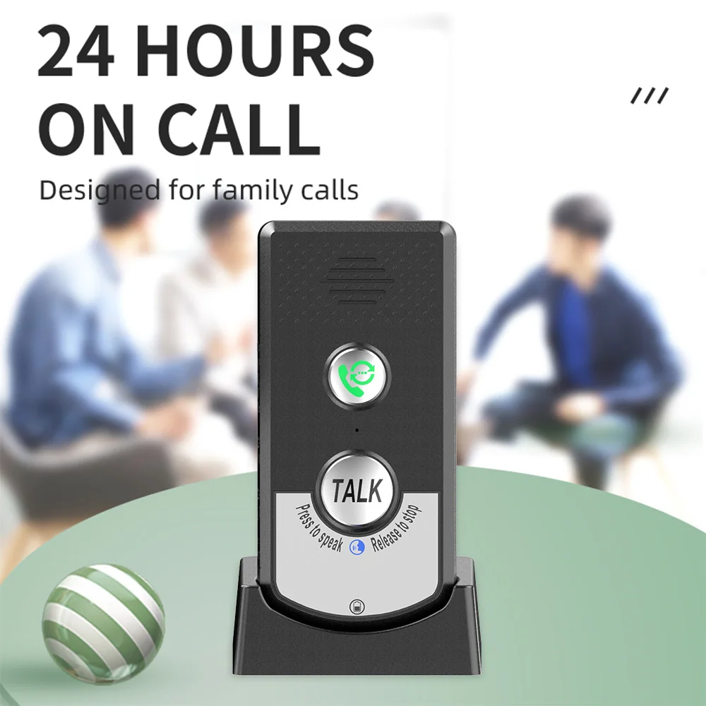 Wireless Intercoms for Home Voice Bidirectional Caller Ultra Long Distance Wireless Voice Interphone Elderly Caller