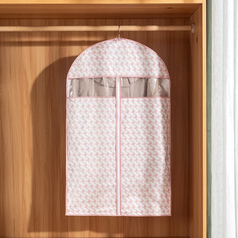 Pink garment cover