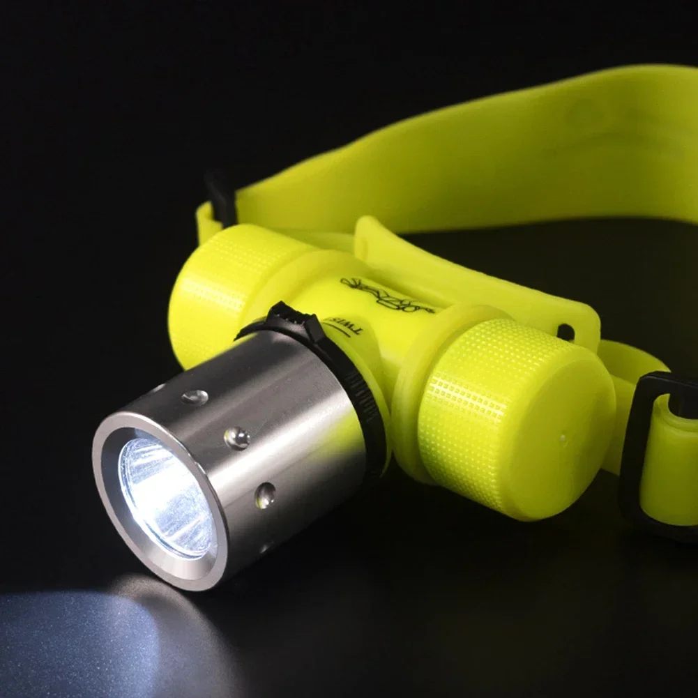 Diving LED Headlamp T6 LED Underwater Diving Headlight Outdoor Camping Fishing Dive Flashlight Head Light Torch Waterproof