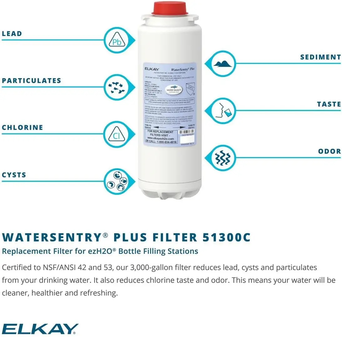 51300C WaterSentry Lead + Microplastics NSF/ANSI Certified Filter (12-Pack) (Bottle Fillers) 6