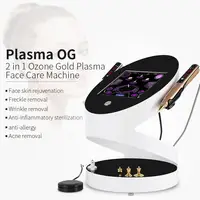 Stylo à plasma or ozone professionnel 2 en 1 pour usage en salon, thérapie de lifting du visage, élimination des taches de rousseur et du mélasma, appareil de rajeunissement de la peau 1