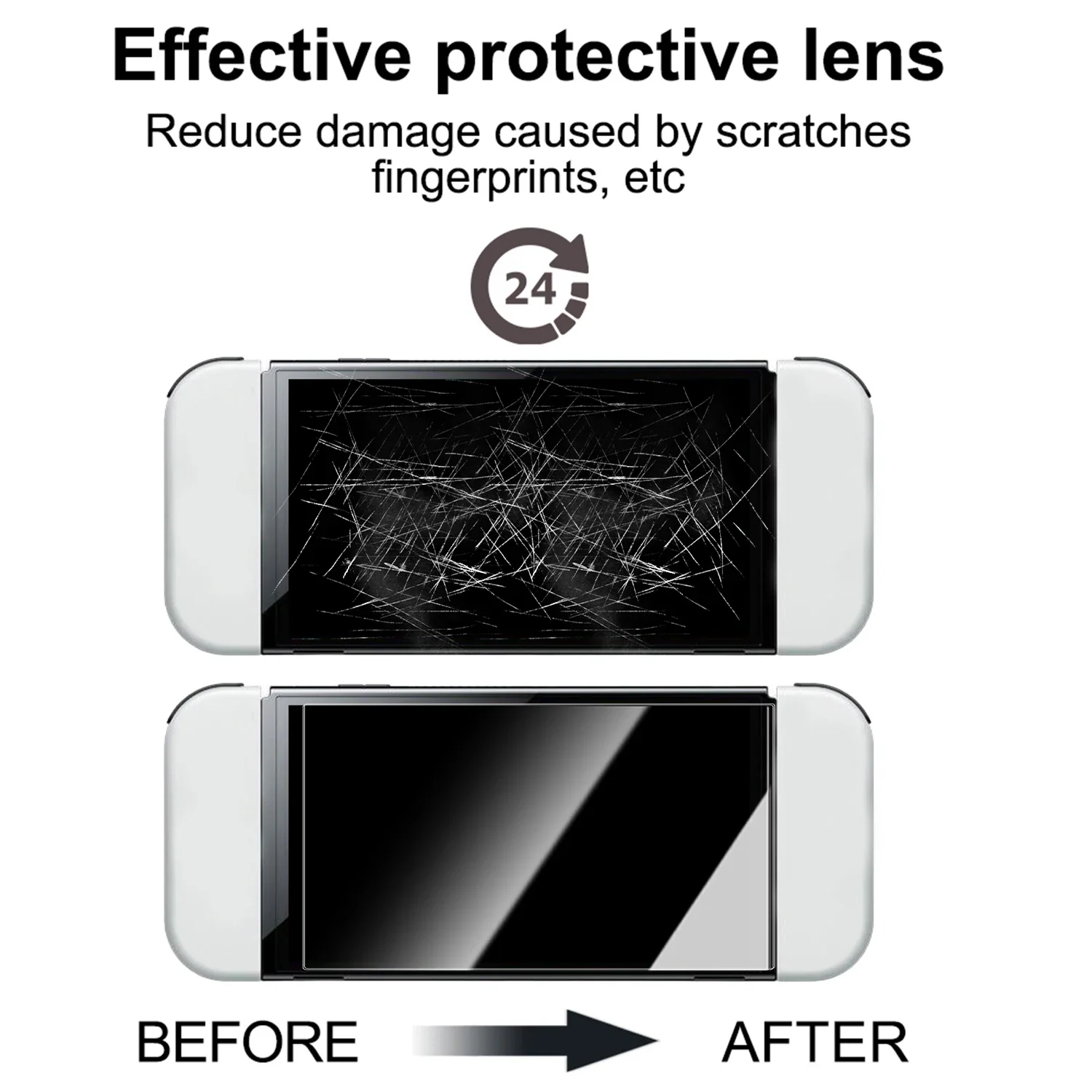 Tempered Glass Easy to Install For Nintend Switch 2 Screen Protector Hard Protective Film for Switch2 Game Console Accessories