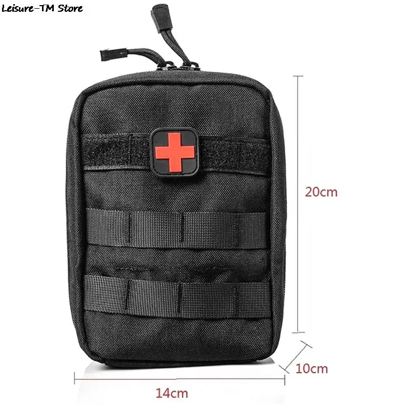 

1Pc Tactical Waist Bag Military Quick Release First Aid Kit Medical Camping Hunting Outdoor Survival Accessories