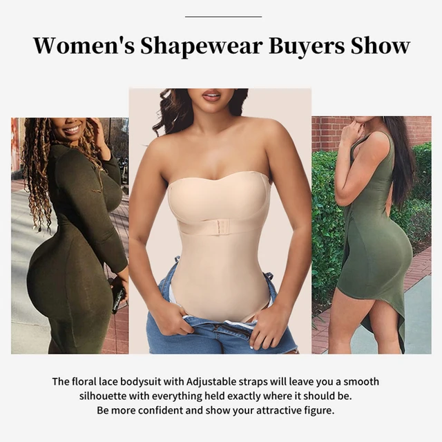 105199-e6b5c3.jpg Combinaison de batterie sans bretelles Off initiated Bustier Tube Top Femmes Fermeture avant TUNIControl vêtements protubérants perfectionnés Sous-vêtements rembourrés S-4XL