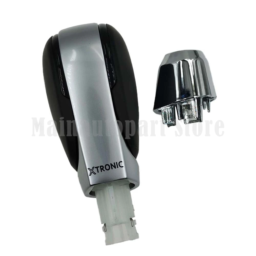 Pomello Cambio Ricambio Per Renault Megane MK4, Kadjar, Talisman - 6 Marce Nero/Argento