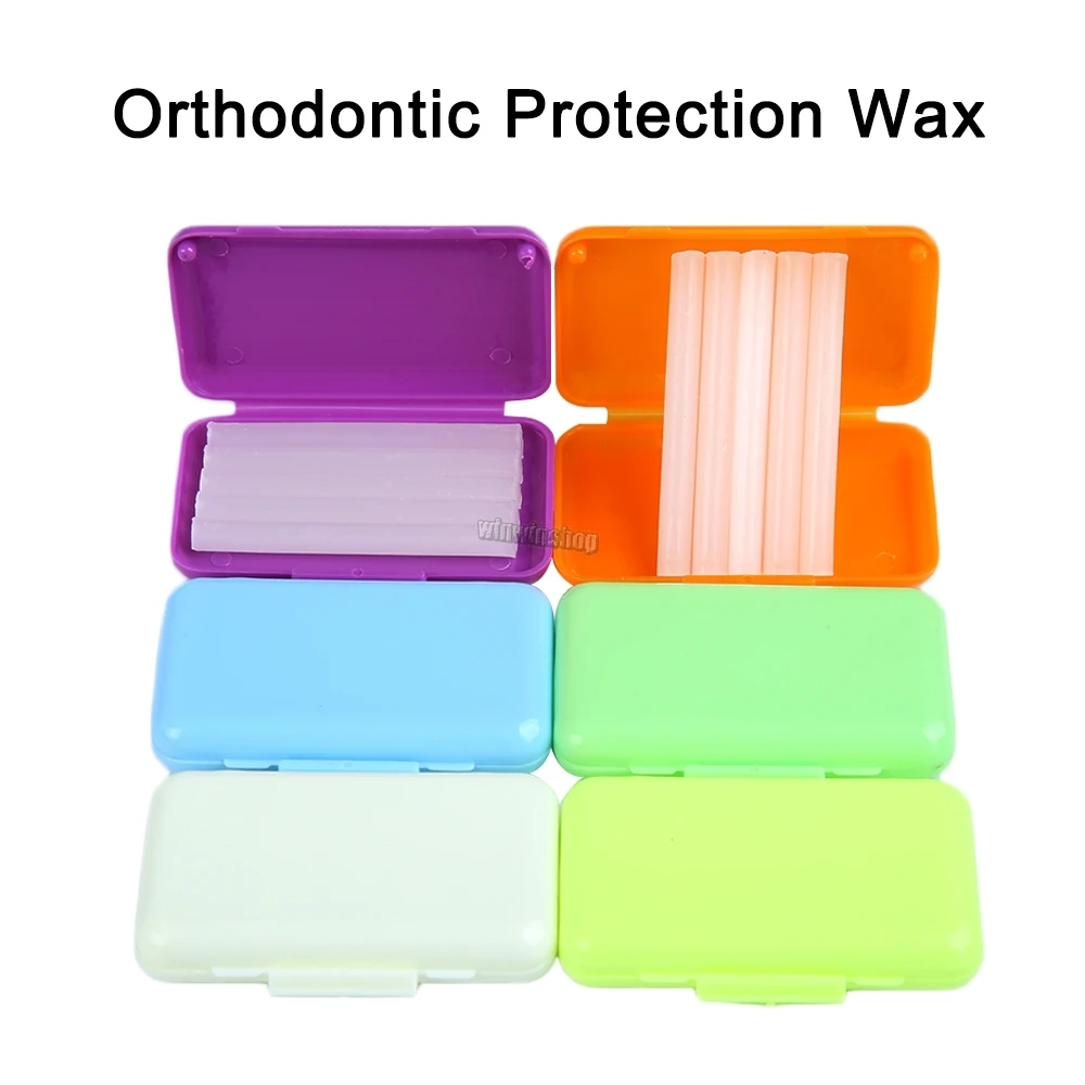 100 Boxes/set Orthodontic Wax For Braces Gum Irritation Dental Oral