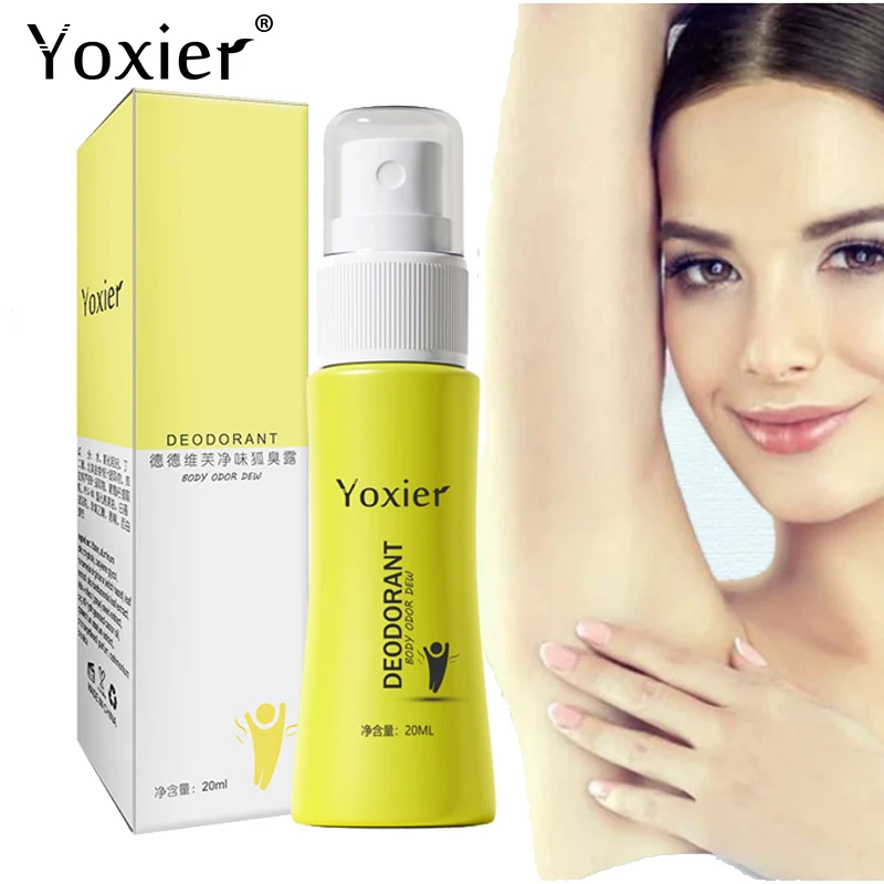 

Deodorant Spray Underarm Refreshing Deodorant Summer Antiperspirant Nourishing Removing Underarm Dullness Natural Body Care 20ml