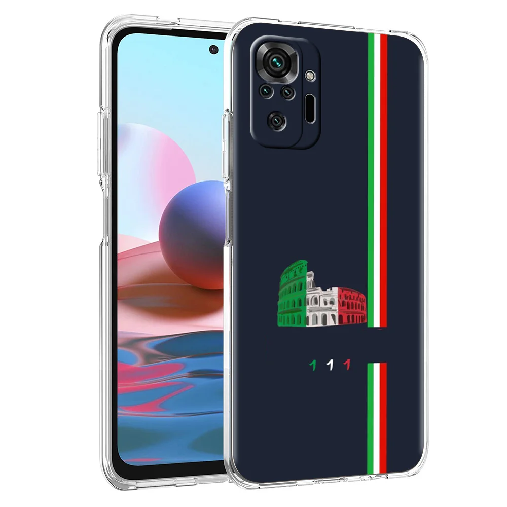 Italian Flag Soft TPU Phone Case