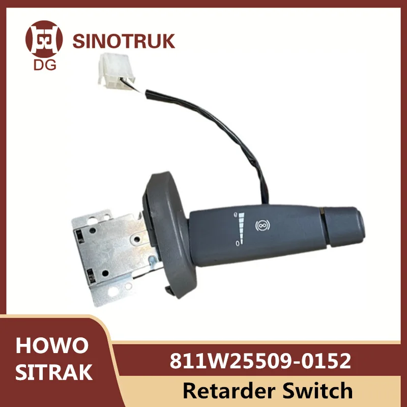 

811W25509-0152 Retarder Switch For SINOTRUK HOWO T5G SITRAK Hydraulic Retarder Combination TX Hohan N7 Truck Parts