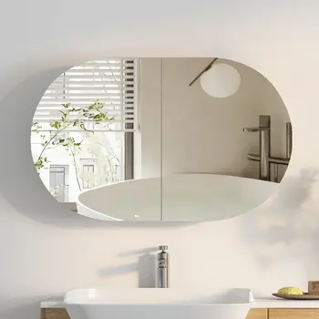 Oval Medicine Cabinet Mirror 1