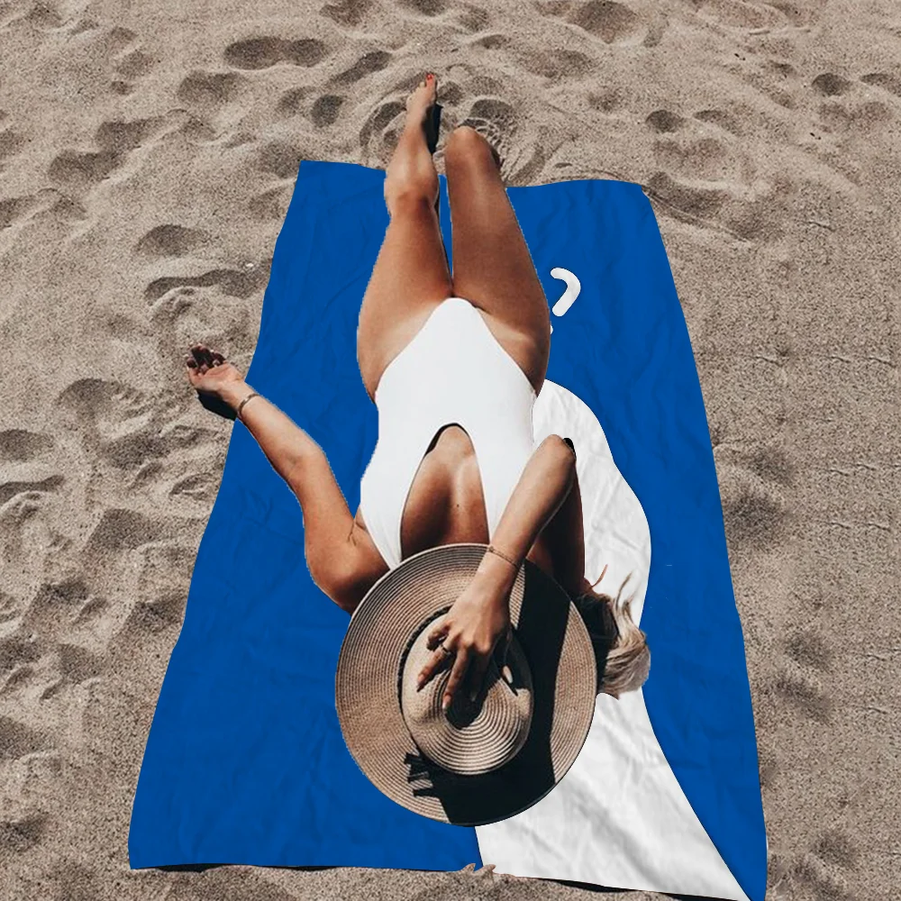 come on goose Microfiber Beach Towel Absorbent Quick dry Soft Yoga Swimming Resort Mountain Climbing Towel 4