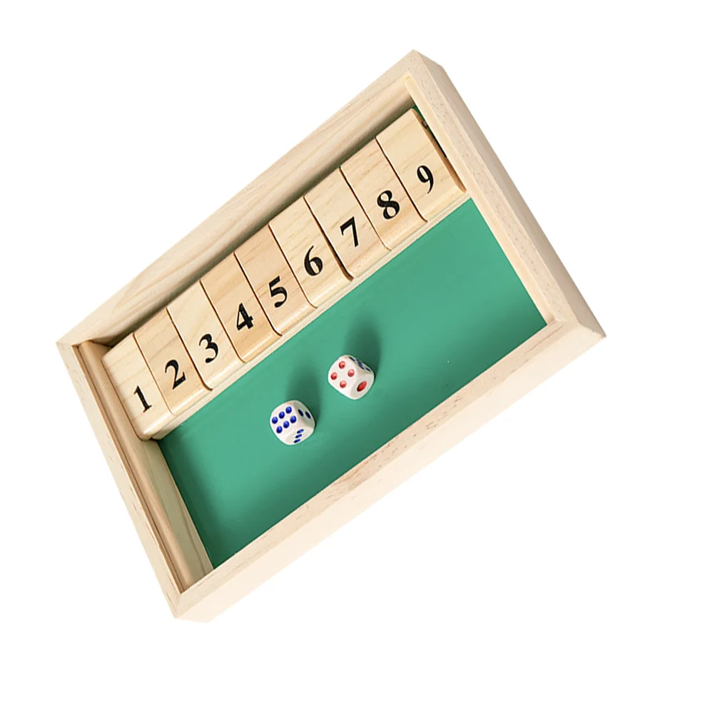 

Деревянный Игровой набор с цифрами и откидной крышкой, детские пластиковые настольные игры с играми и цифрами