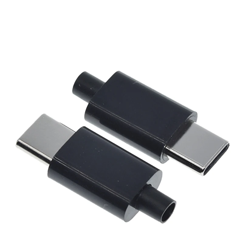 1/5Set Type-C Mirco USB Connectors Male Jack Tail Plug Electric Terminals Conector Case Phone