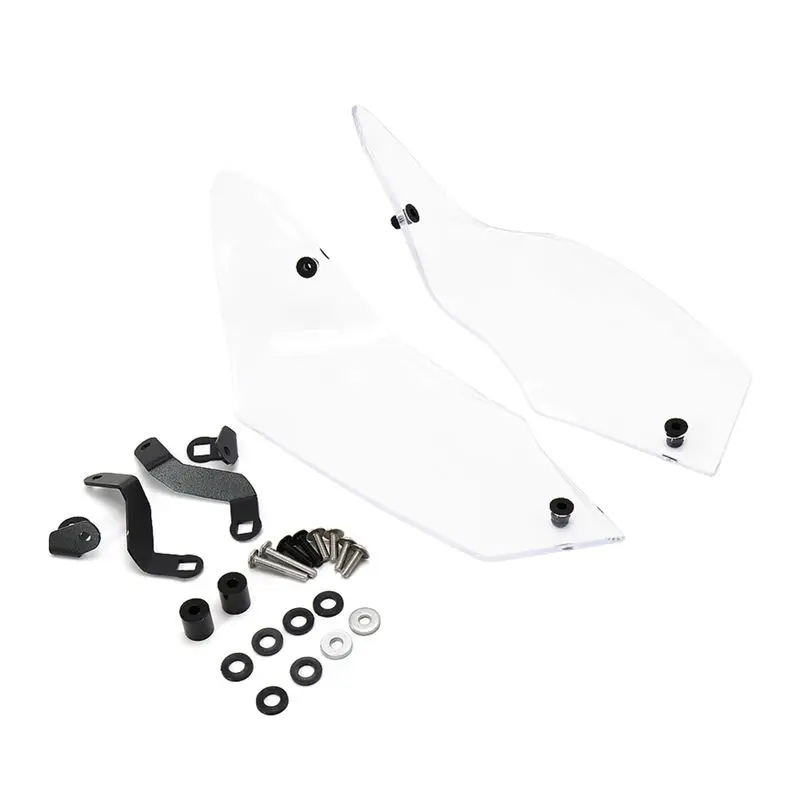 AEE5-오토바이 윈드 디플렉터 윈드실드 핸드가드 커버 사이드 패널 BMW R1200GS LC 랠리 익스클루시브 R1250GS용