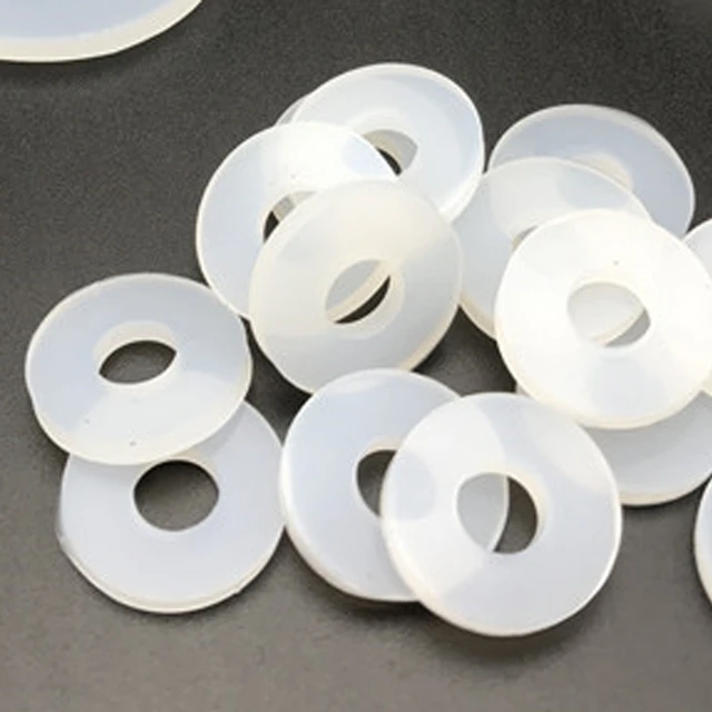 M3 - M60 White O-Ring Food Grade Silicone Rubber Seal Round Gaskets Washers