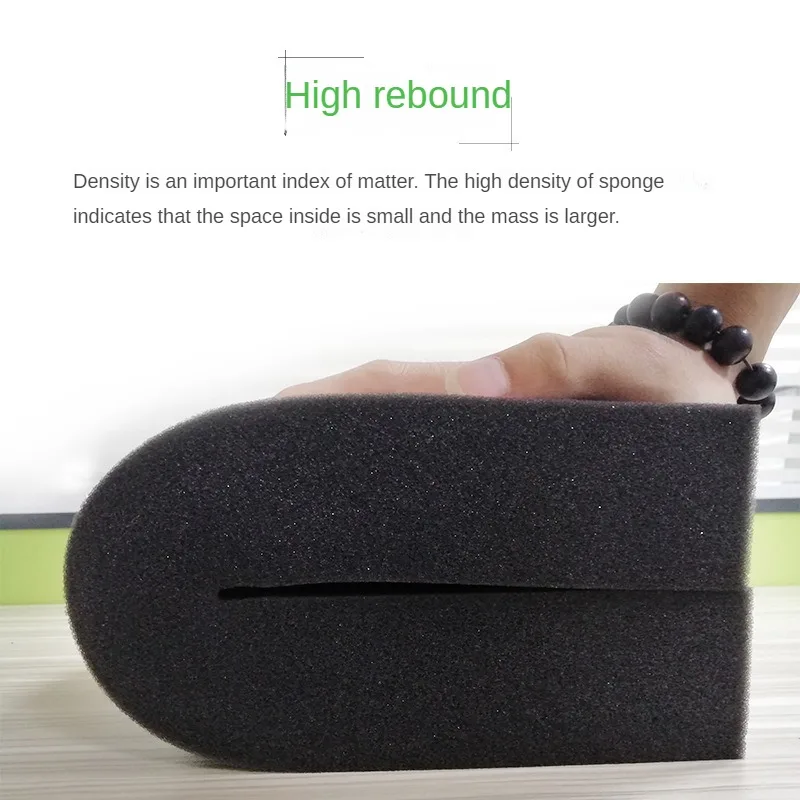 Hard Black Sponge High Density Gasket Shockproof Sponge Block Thin Sponge Pieces Gift Box Lining Filling Sponge Material 5