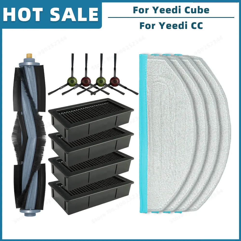 Compatible For Yeedi Cube, For Yeedi CC Robot Vacuum Replacement