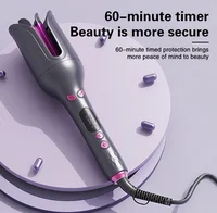 TINSOL 32MM fer à friser rotatif électrique bigoudi automatique Ion négatif Air rotatif barre de friser outil de coiffure professionnel 3