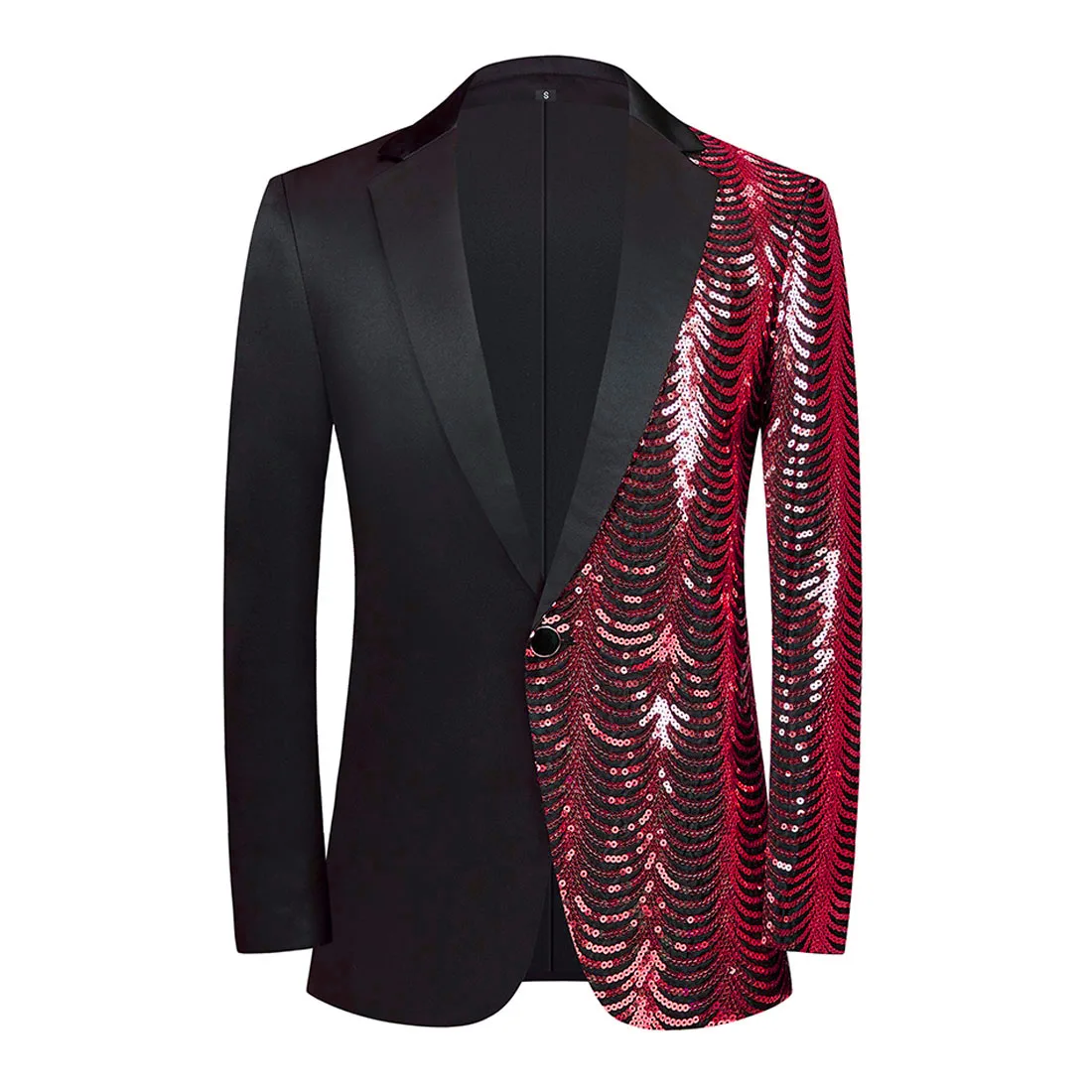 High quality stylish and handsome casual suit jacket Men's business banquet wedding trend boutique sequin suit